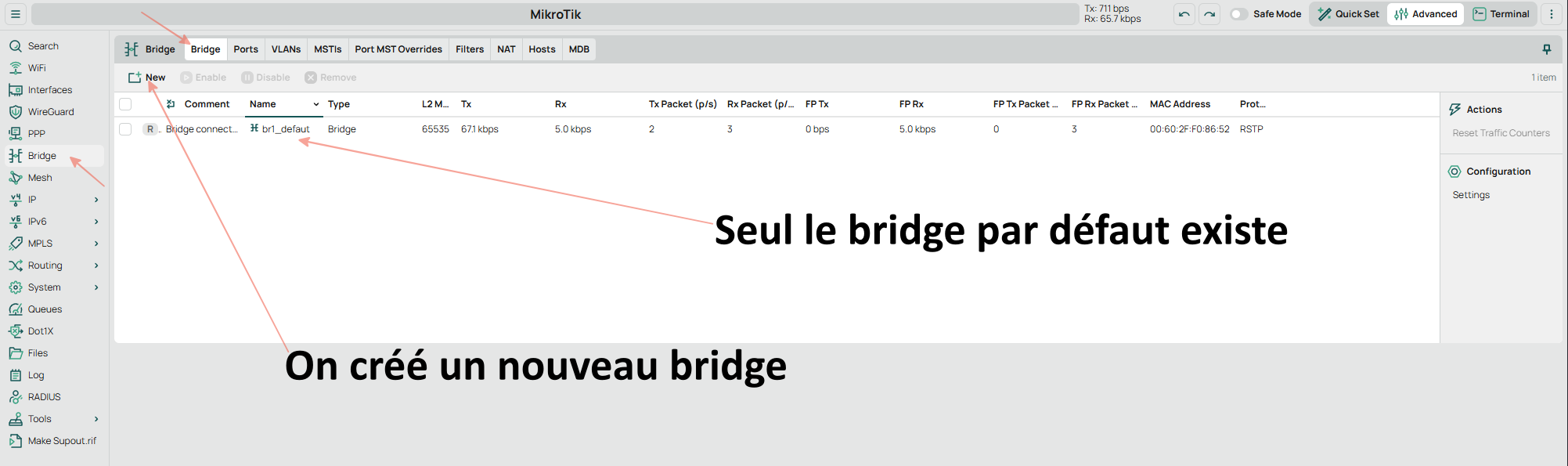 Les VLANs : Côté Switch